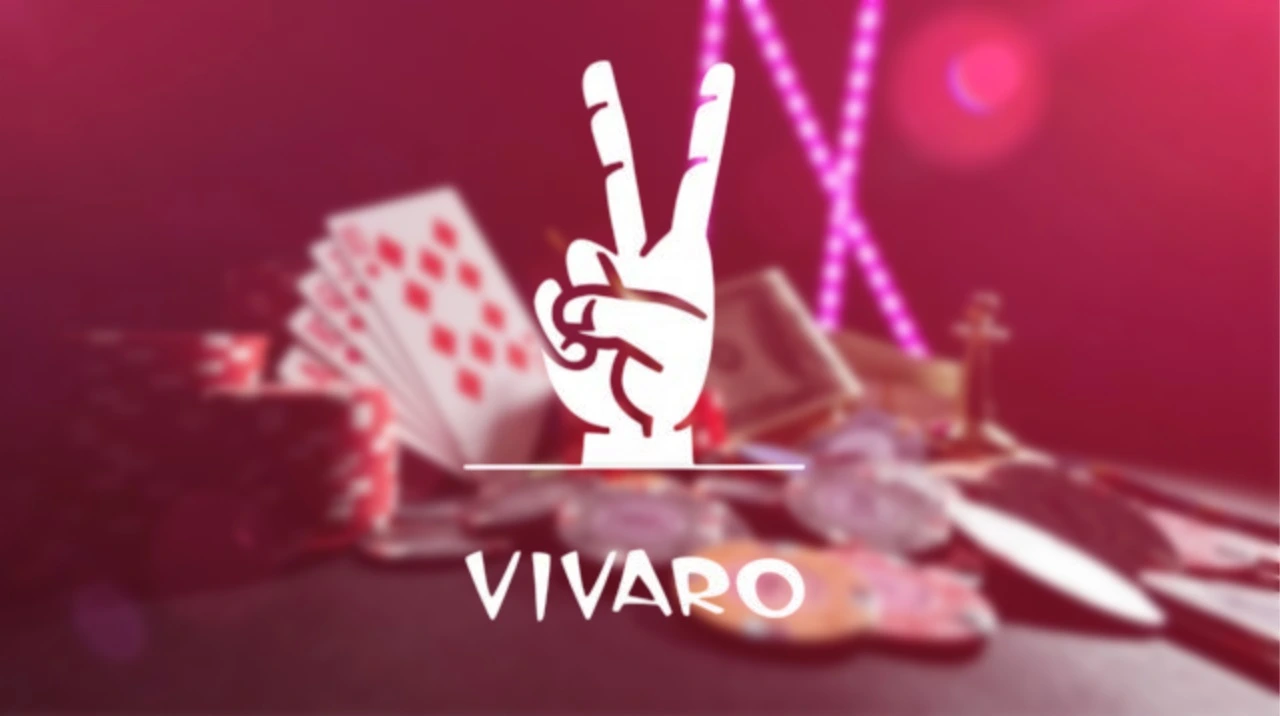 vivaro casino logo with chips