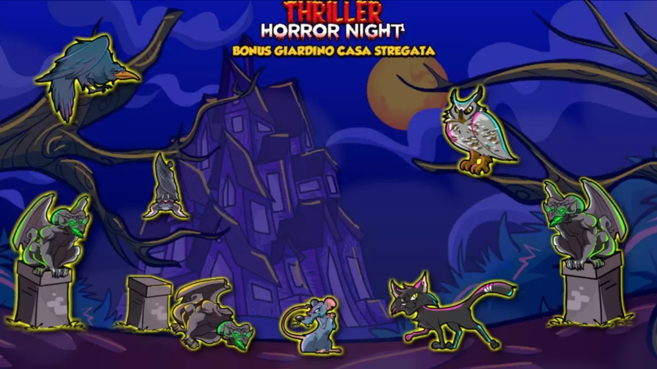 thriller horror night slot